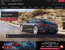 Tablet Screenshot of jaguarreno.com